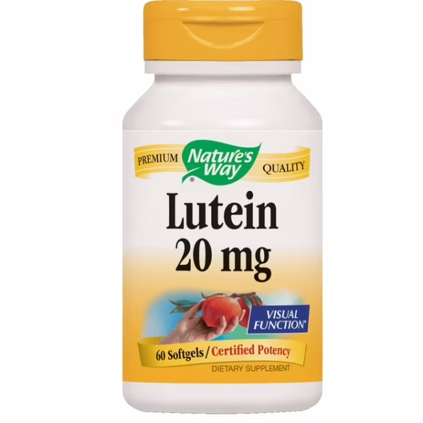 Nature's Way Lutein Softgels, 60 Ct